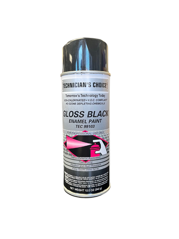 Gloss Black Enamel Spray Paint