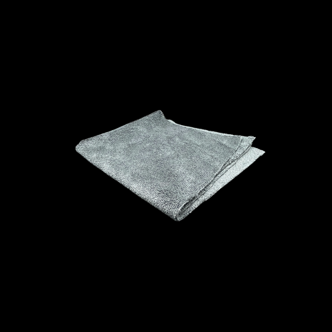 Edgeless Black Microfibre Towels 380 GSM