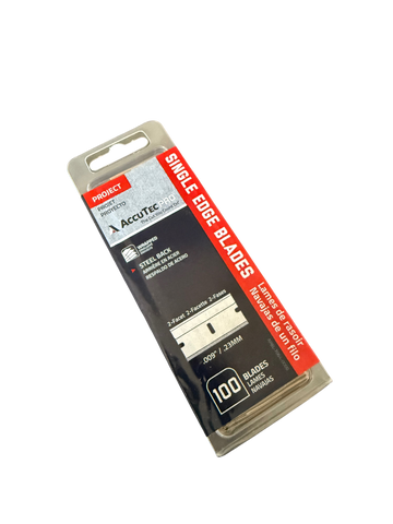 Steel Razor Blades (100/PK)