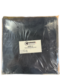 Edgeless Black Microfibre Towels 380 GSM