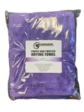 Purple Duo Twisted Drying Towel