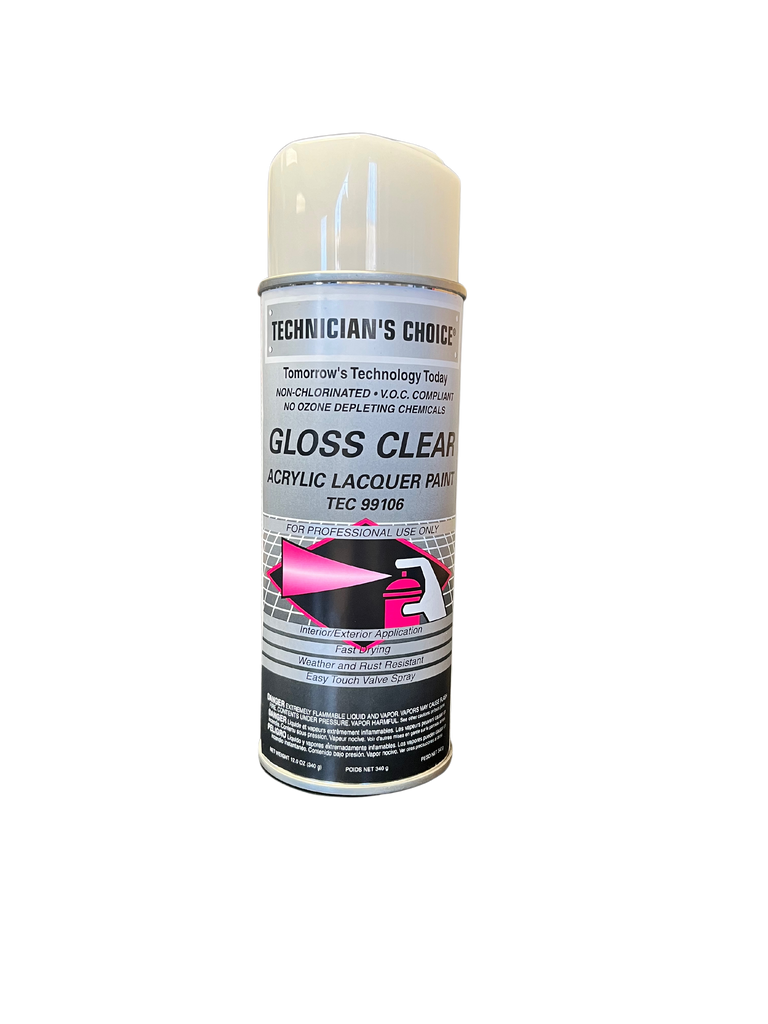 Gloss Clear Acrylic Lacquer Paint