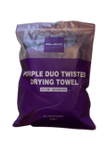 Purple Duo Twisted Drying Towel