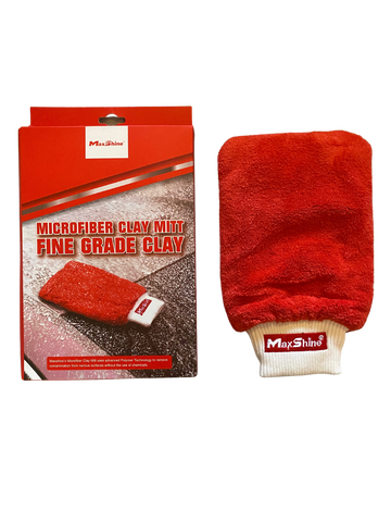 Microfibre Clay Mitt
