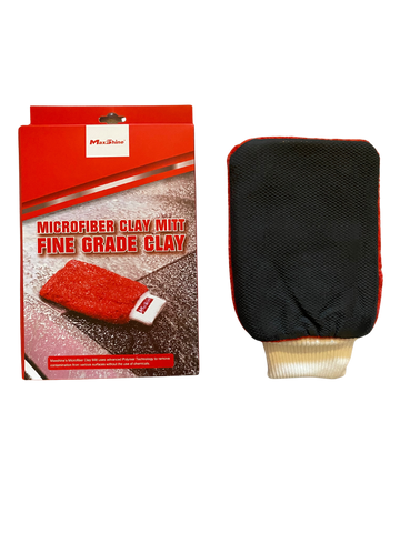 Microfibre Clay Mitt